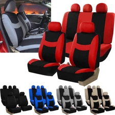 For Hyundai Car Seat Cover Full Set Cloth Front Rear 5 Sit Chair Cushion Mat Pad