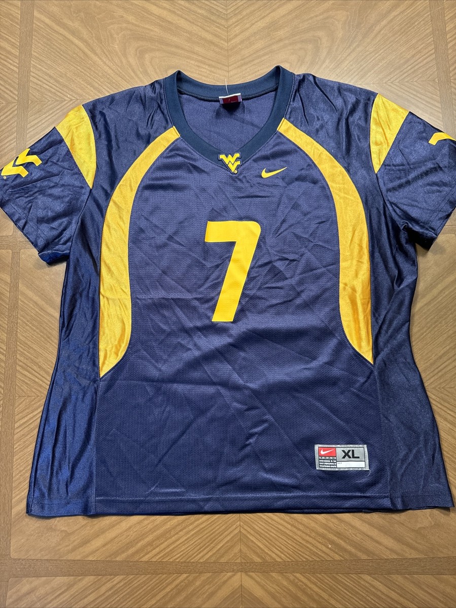 Vintage Noel Devine Jersey Youth XL Nike West Virginia