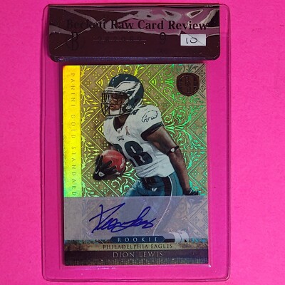 2011 Panini Gold Standard Silver Eagles #d/499 Dion Lewis 181 Rookie Auto RC