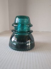 VTG Hemingray 42 Insulator Blue Glass Made in USA