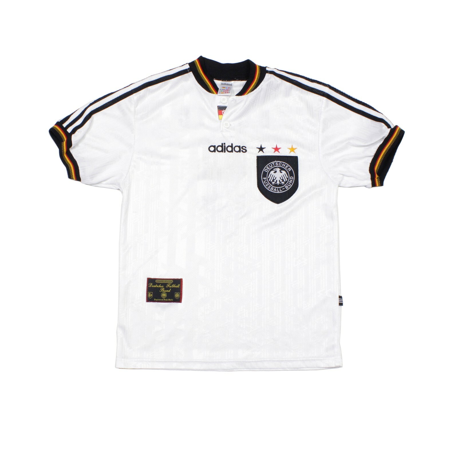 Adidas 1996/98 Germany Bobic 9 EURO1996 Home Shirt Vintage