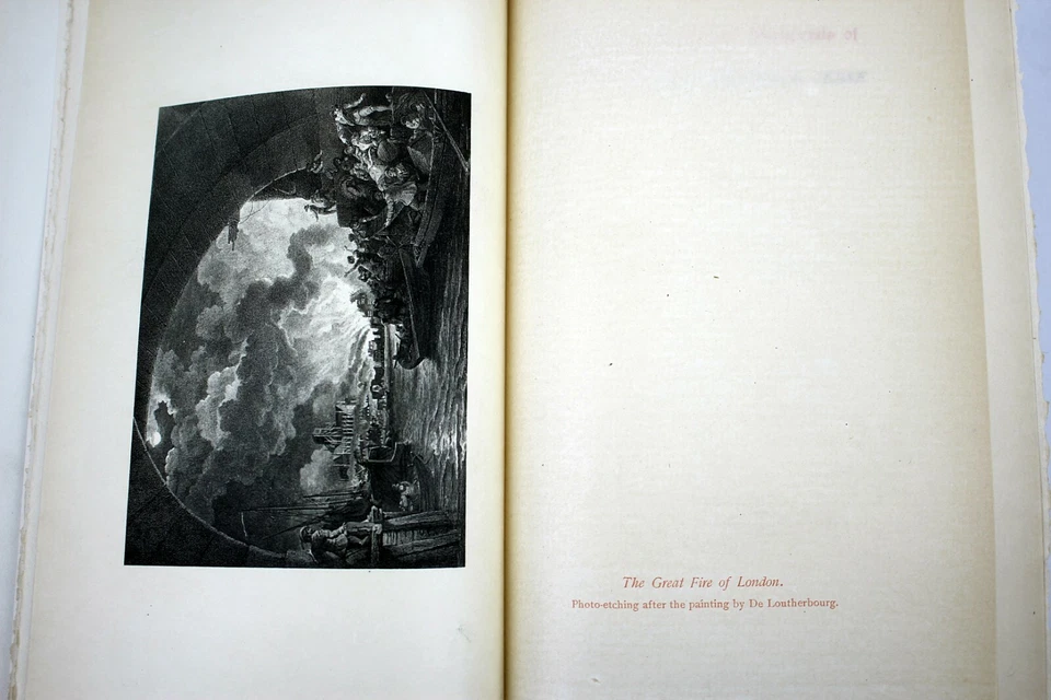 Limited Ed John H Jesse LITERARY HISTORICAL MEMORIALS w/Original Etchings 2 Vols - Image 3 of 4