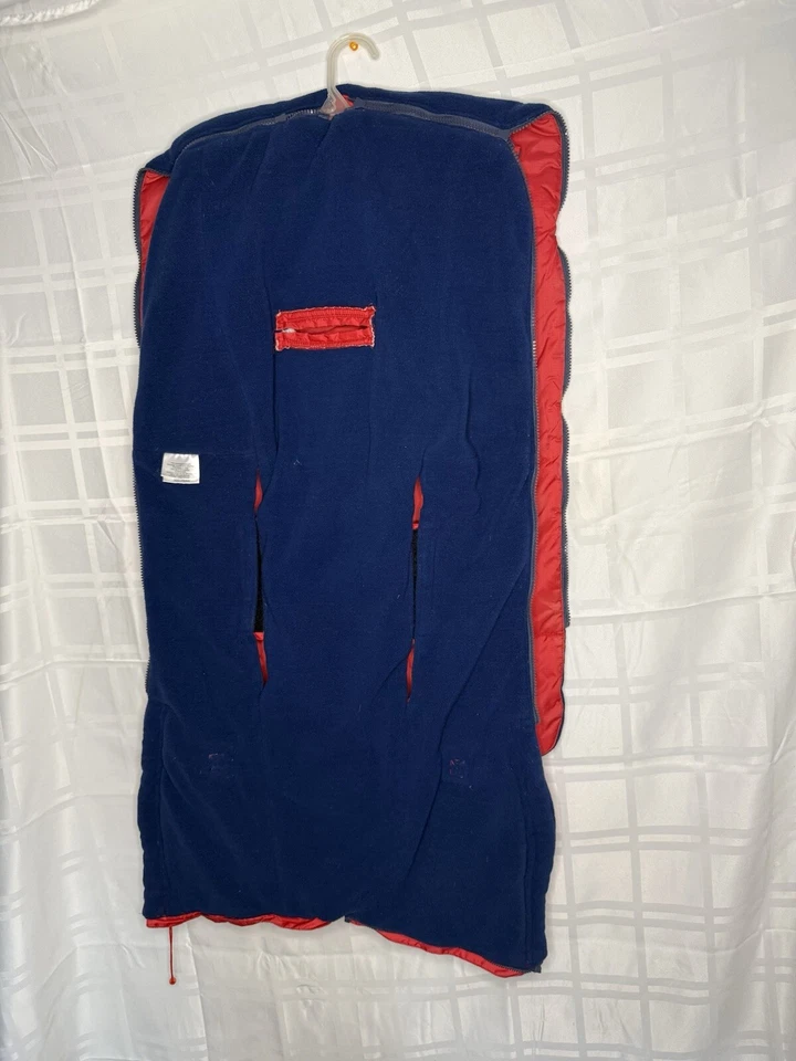 Infant Car Seat-Stroller Cover Cacoon 7Am Warm Insulated Winter Red - Image 4 of 4