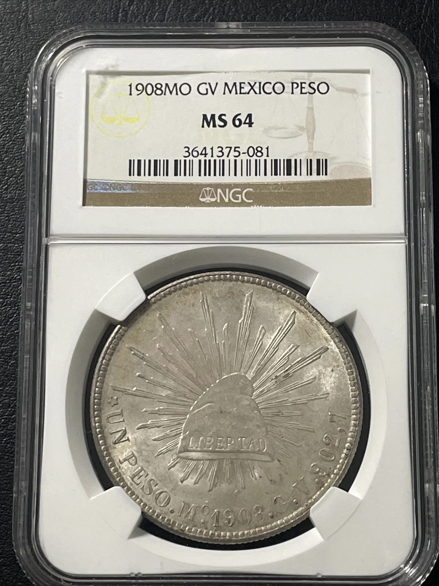 1 Peso 1908 Year Mexican Coins (1905-Now) for sale | eBay