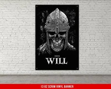 Motivational Workout Banner - Large Wall Art for Home Gym