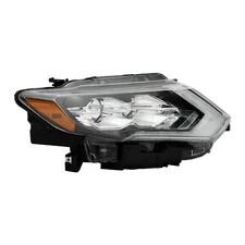 Full LED Headlight Dual Projector For 2017 2018 Nissan Rogue SL Right Passenger