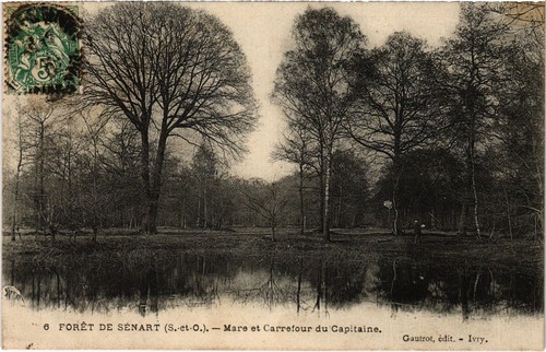 Carte Postale Ancienne Forêt De Sénart (Essonne 91) - Bûcherons Au Travail, Années 1910