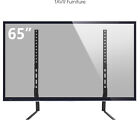 Table Top Tv Stand for 27-65 inch Plasma Lcd Led Flat or Curved Screen Tvs