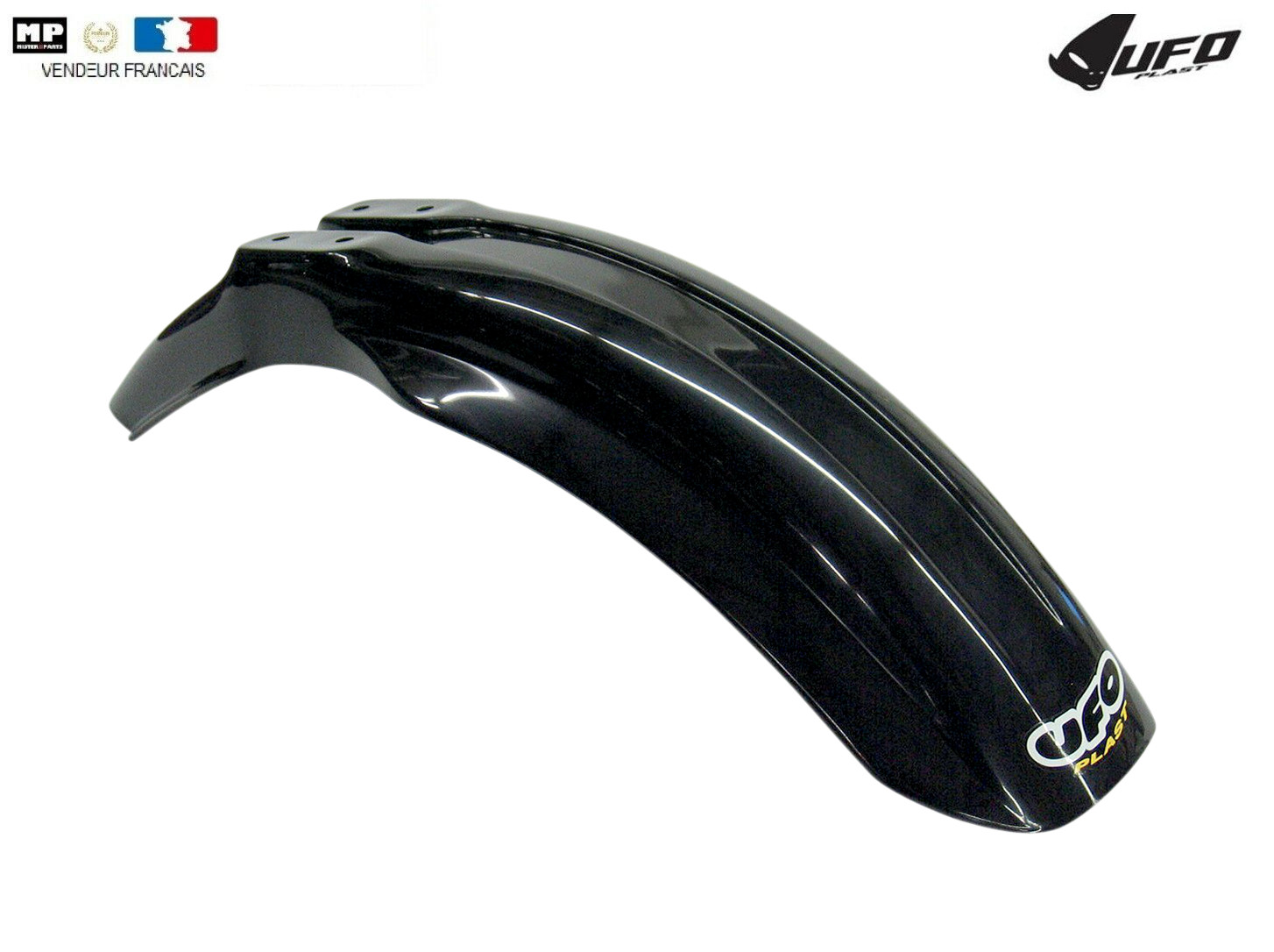 Garde boue avant UFO noir haute résistance pour Honda CB 85 R