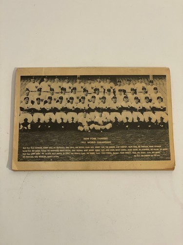 1952 Who's Who in the Major Leagues Baseball 20th Edition DIMAGGIO COVER MANTLE - Picture 7 of 7