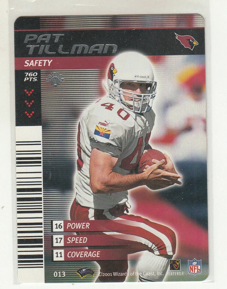 2001 NFL Showdown 1st Edition Football Card # 1 - 300 - You Pick - Image 4 of 4