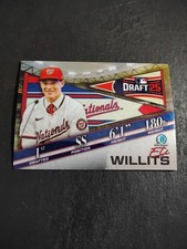 2025 Bowman Draft Chrome #BDN-1 Eli Willits - Draft Night  Nationals 