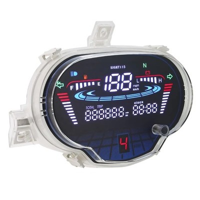 Motorcycle Digital Speedometer Dashboard For Sight 115 Accurate Data