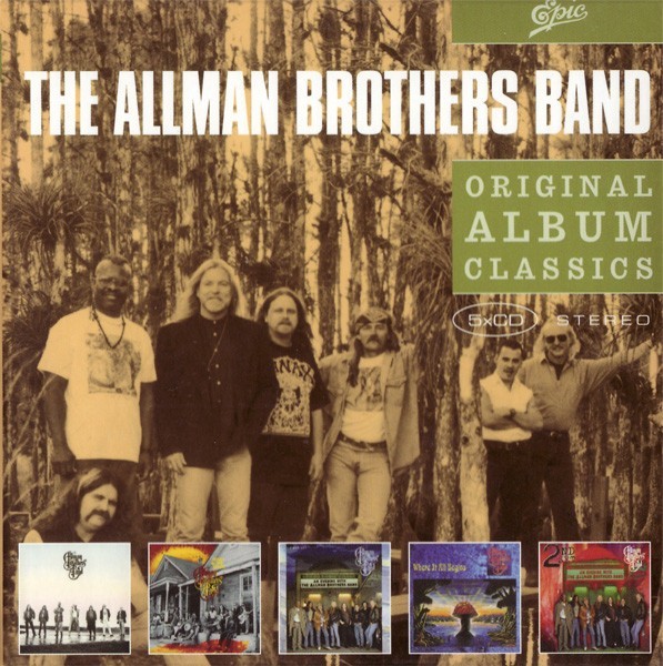 The Allman Brothers Band Original Album Classics 5 CD *LIKE NEW*