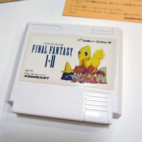 FINAL FANTASY I/II Famicom Software