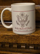 The Hermitage Home of Andrew Jackson  Coffee Mug Beige M Ware