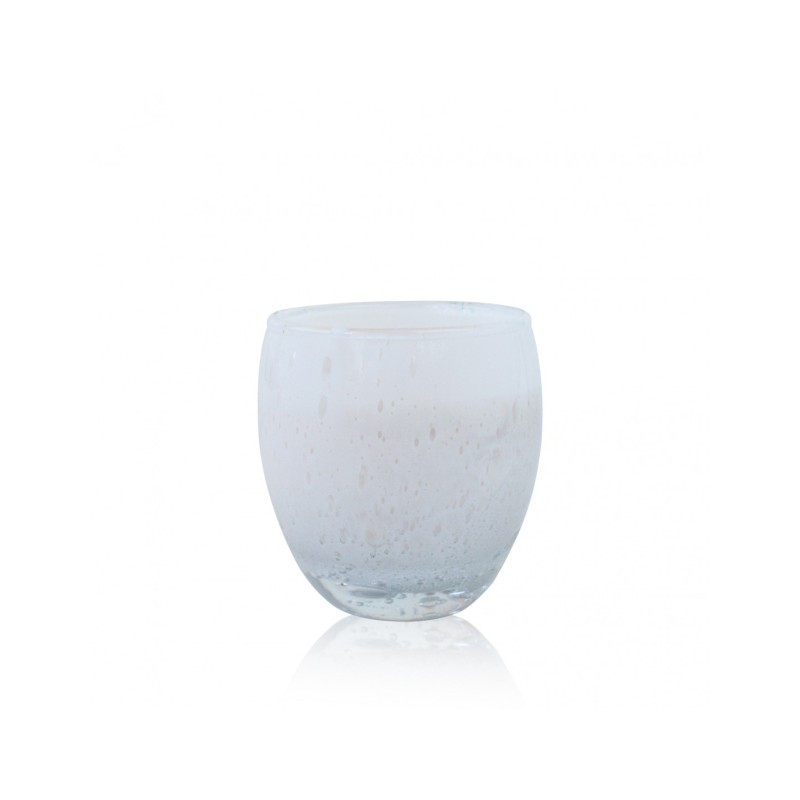 Bougie Perle PM 340 gr Blanche décoration intérieure salon et chambre