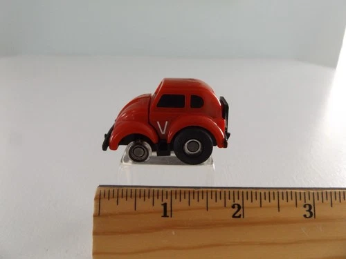 TRANSFORMERS BUMBLEBEE G1 VINTAGE MINI VEHICLE TAKARA RED FOR PARTS / RESTORE
