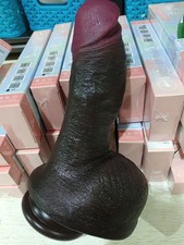 Liquid Silicone Realistic Dildo Cock Suction Cup Dick Women Sex Toys Thick Dong