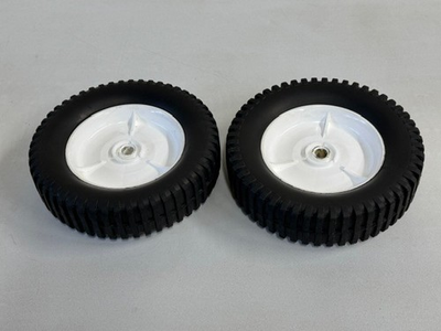 #ad SET of 2quot; x 8quot; Pressure Washer Mower Cart Wheels PAIR Simpson Briggs Craftsman $17.95