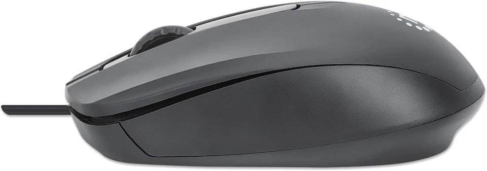 Manhattan Comfort II Optical USB Mouse Black - Image 3 of 4