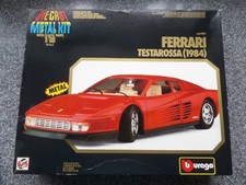 Burago Ferrari Testarossa 1/18 die cast metal kit