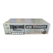 Vintage JVC KD-D2J Stereo Cassette Tape Deck Silver Tested Working