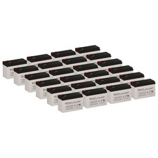PowerWare PW9125-72EBM UPS SigmasTek SP12-7.5 T2 Battery Replacement Set of 24