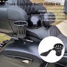New Trunk Cup Drink Bottle Holder Kit For Indian Pursuit Dark Horse 2022-2025