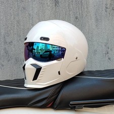 Retro Motorcycle Helmet ABS Lightweight Full Coverage Racing Motorbike Helmets
