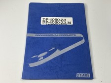 Original Manual for Otari DP-4050 Z3 / Z3-M