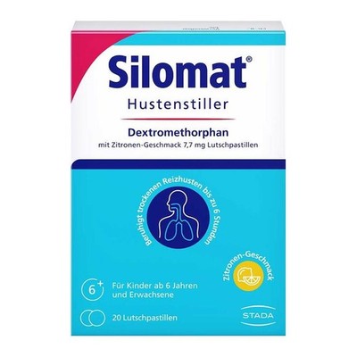Silomat Hustenstiller DMP Zitrone Lutschpastillen · 20 St · PZN 18661475