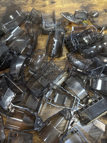 Lego Smokey Grey Translucent Parts Cockpits Space Transparent Bricks 420g - Picture 14 of 20