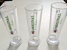 3 Bierkr&uuml;ge  aus Glas  "Gessner Original Festbier"