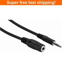 Hosa Headphone Extension Cable, 3.5 mm TRS to 3.5 mm TRS, 25 ft MHE-125- New
