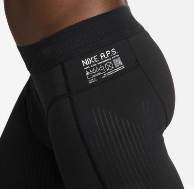 Mens Size XL Nike Running Tights A.P.S Pants Black Dri-Fit Versatile DR1890-010