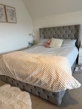 ottoman double bed frame with storage