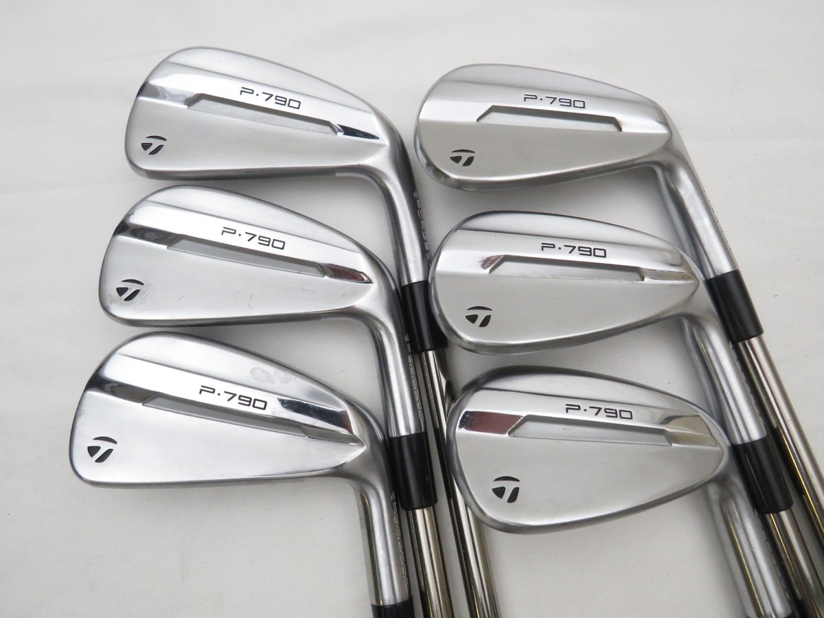 Used TaylorMade P-790 Iron Set 5-PW Recoil ESX Stiff Flex Graphite