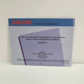 Batman Nintendo NES solo manuale istruzioni autentico