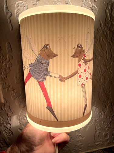 Frog Fairies Nightlight Wall Sconce IKEA Tassa Natt Tested Fun Light