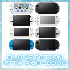 SONY PS Vita PCH-2000 Console Wi-Fi model Various Colors Tested Japan Used ①