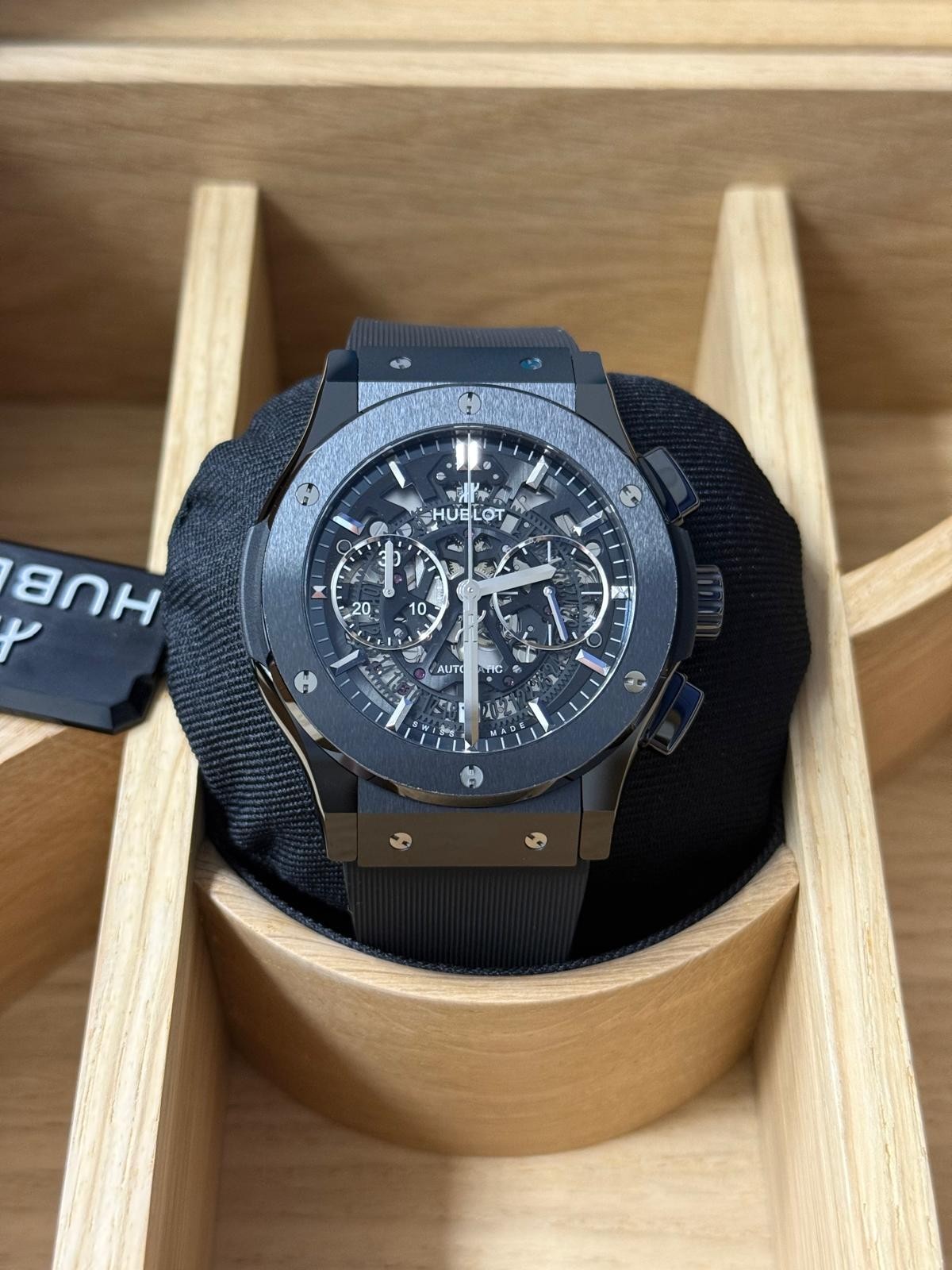 HUBLOT 525.CM.0170.RX BLACK MAGIC CLASSIC FUSION AEROFUSION CERAMIC 45MM