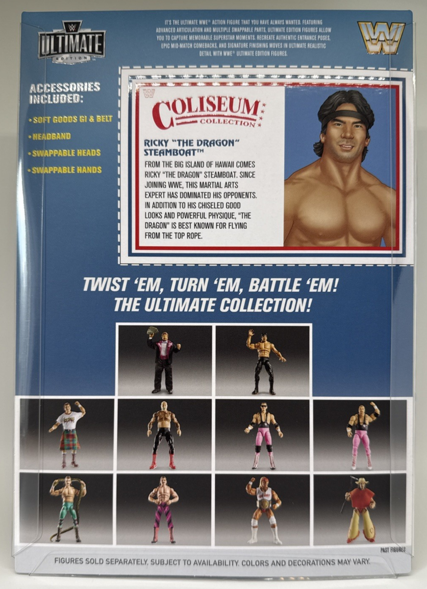 WWE Ultimate Coliseum TED DiBIASE & RICKY The Dragon Steamboat