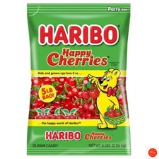 Haribo Happy Cherries Bulk - 5lb/80oz