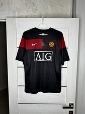 Vintage Manchester United 2009-10 Nike Training Fooball Shirt Soccer Jersey Sz M