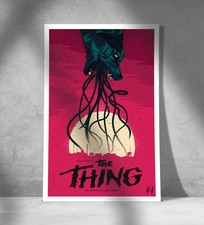 The Thing 1982 Movie Poster John Carpenter Sci-Fi Horror Art Print