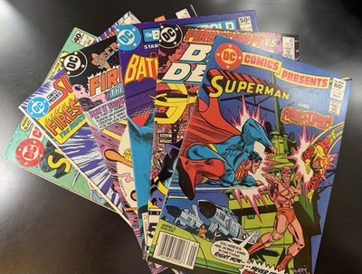 FIRESTORM 6 BRONZE BOOK LOT DC Comics Presents Brave Bold Secret Origins 1979