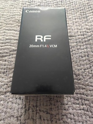 Canon RF 20mm F1.4L VCM-Objektiv   KOSTENLOSE UK-Lieferung
