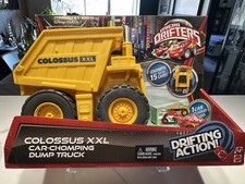 Disney Pixar MICRO DRIFTERS Colossus XXL Autocarro con cassone ribaltabile RARO
