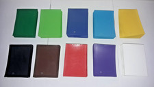 10x 50 Card Sleeves (Japanese Size) of each colour! (+10 Bonus Yu-Gi-Oh! Cards!)